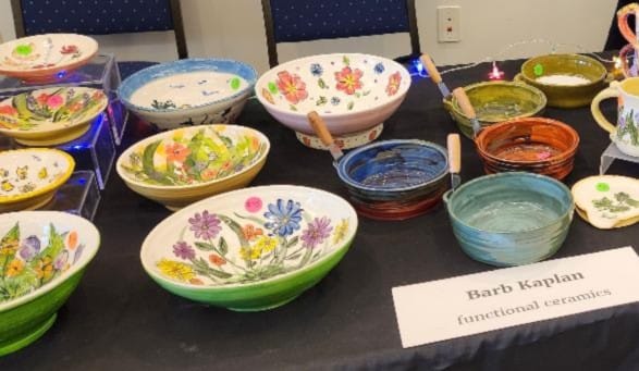 Pottery artwork by Barbara Kaplan