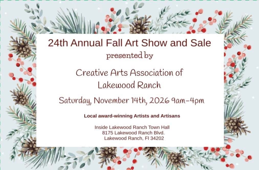 Annual Fall Art Show and Sale
