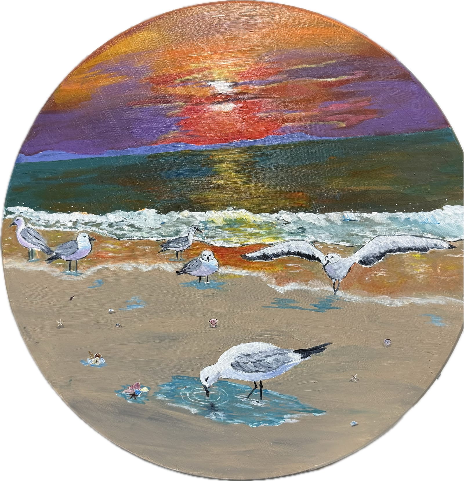 Resin Art artwork by Lisa Sweeney