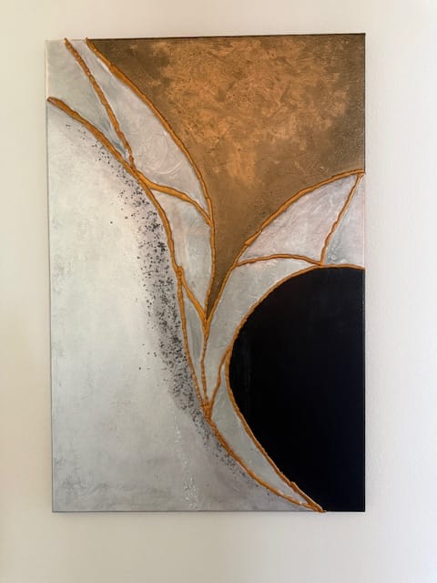 Resin Art artwork by Patty Notarianni