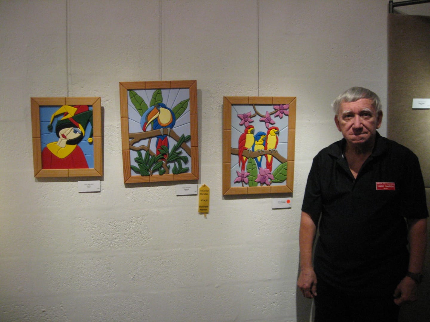 CAALR community at an art show